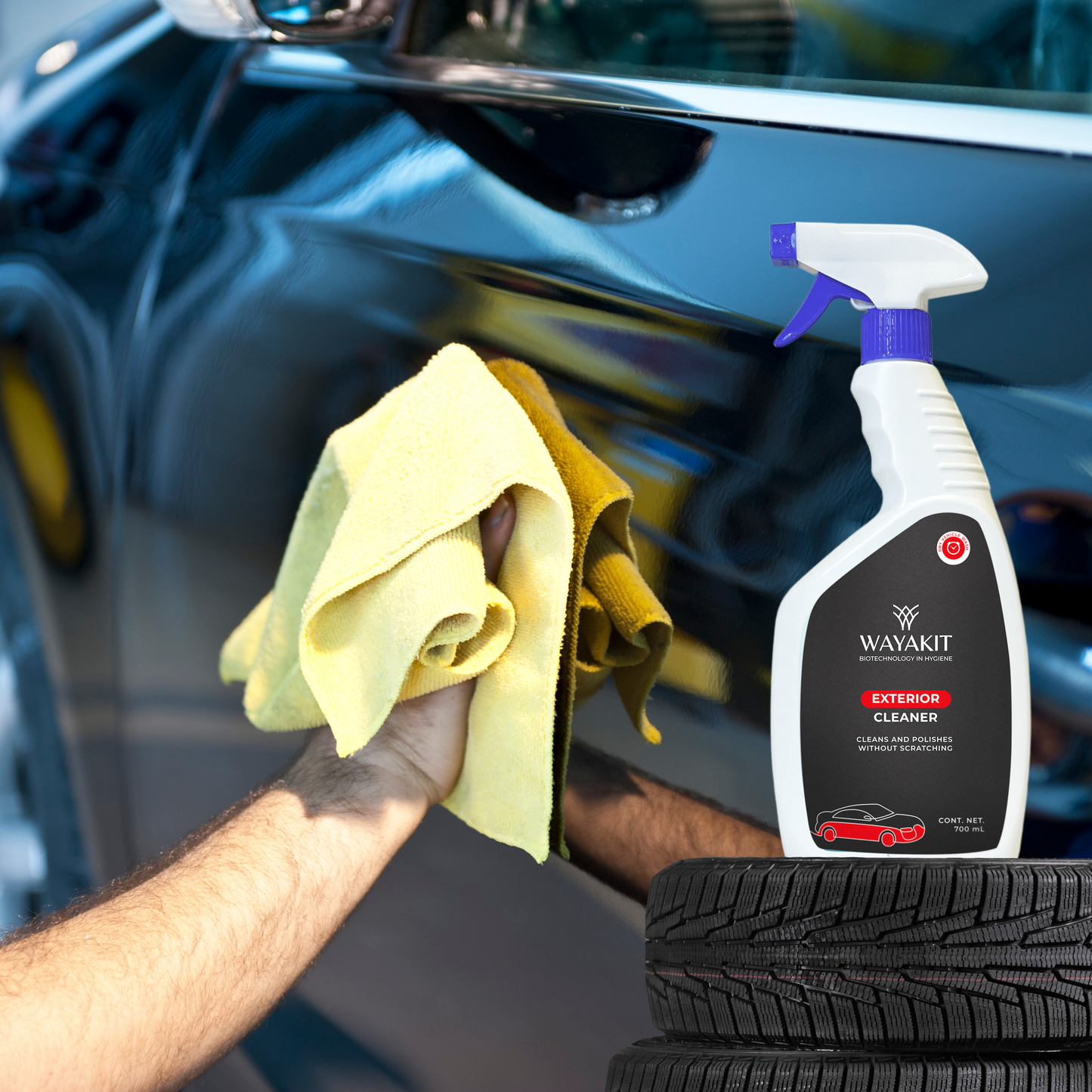 GreenTech Wayakit Exterior Cleaner for Vehicles