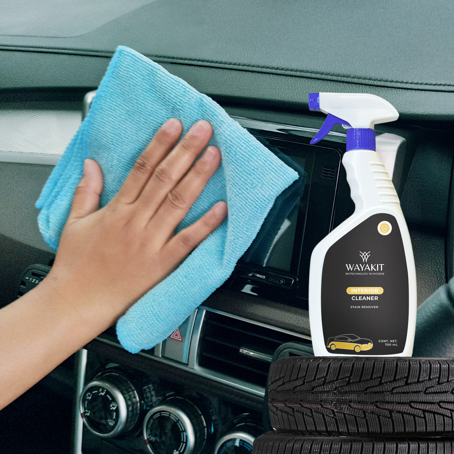 GreenTech Wayakit Interior Cleaner for Vehicles